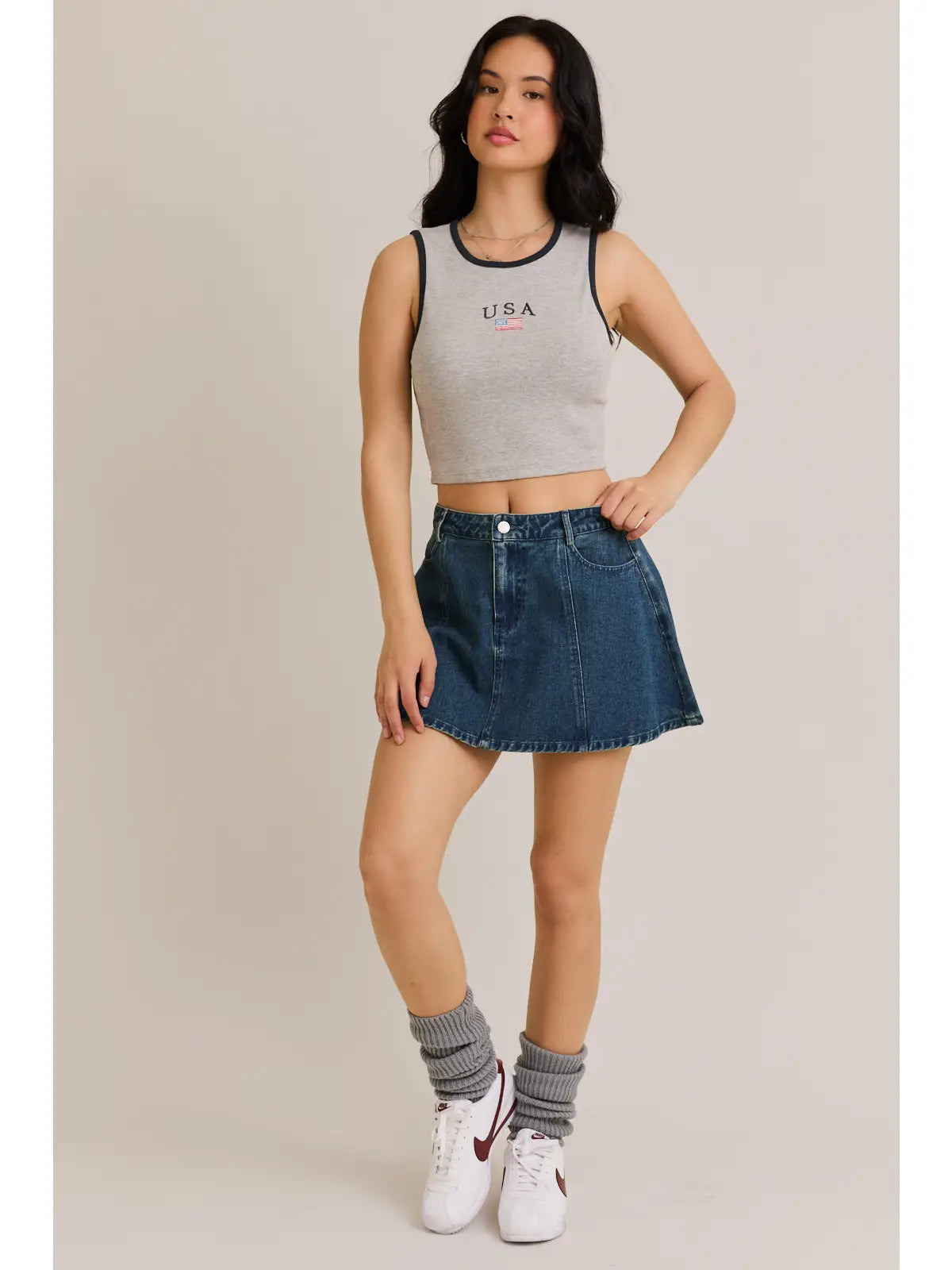 USA Crop Tank