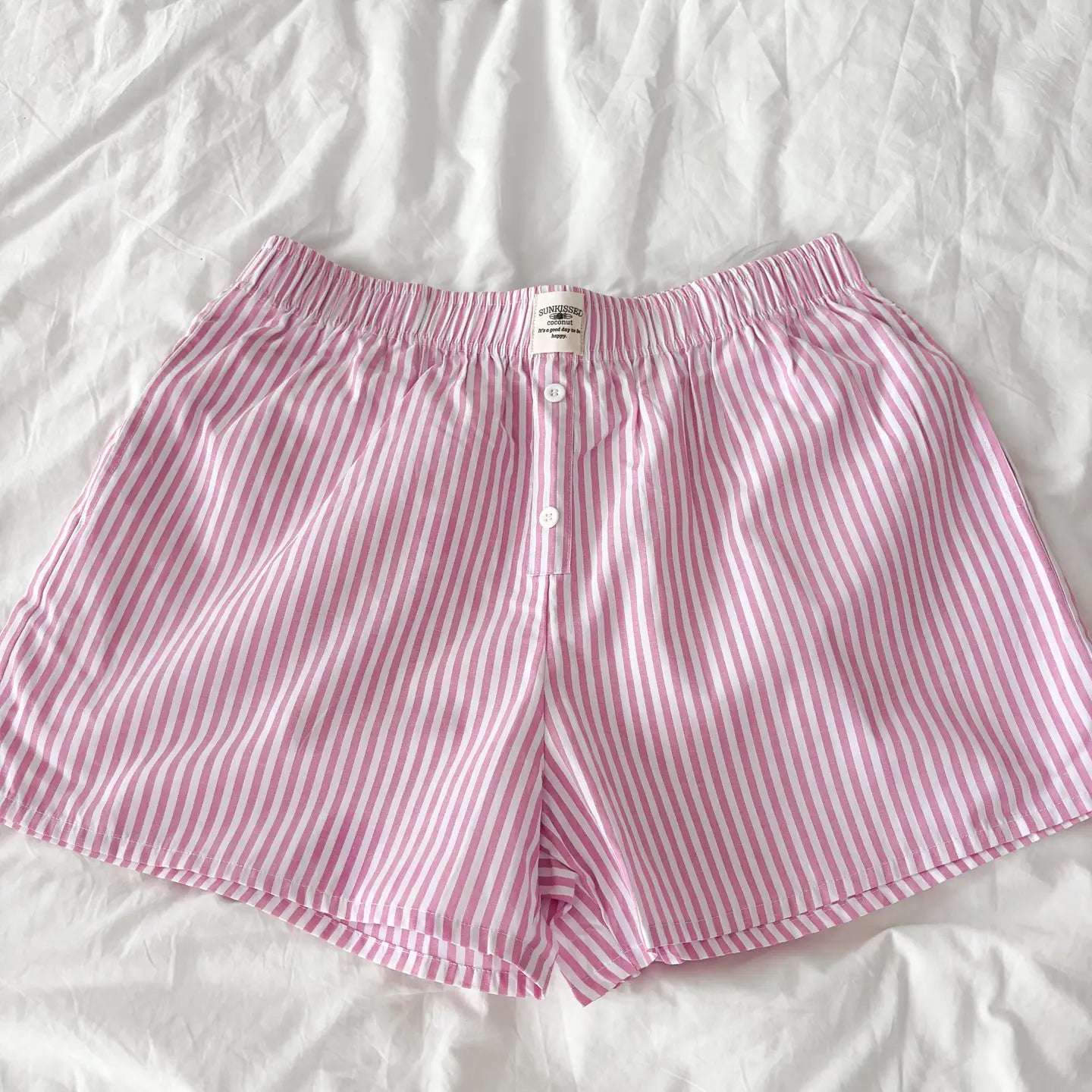 Everyday Boxer Shorts (Pink Stripes)