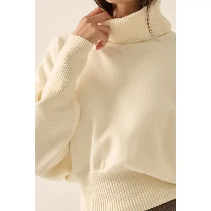 All Cozied Up Cropped Sweater