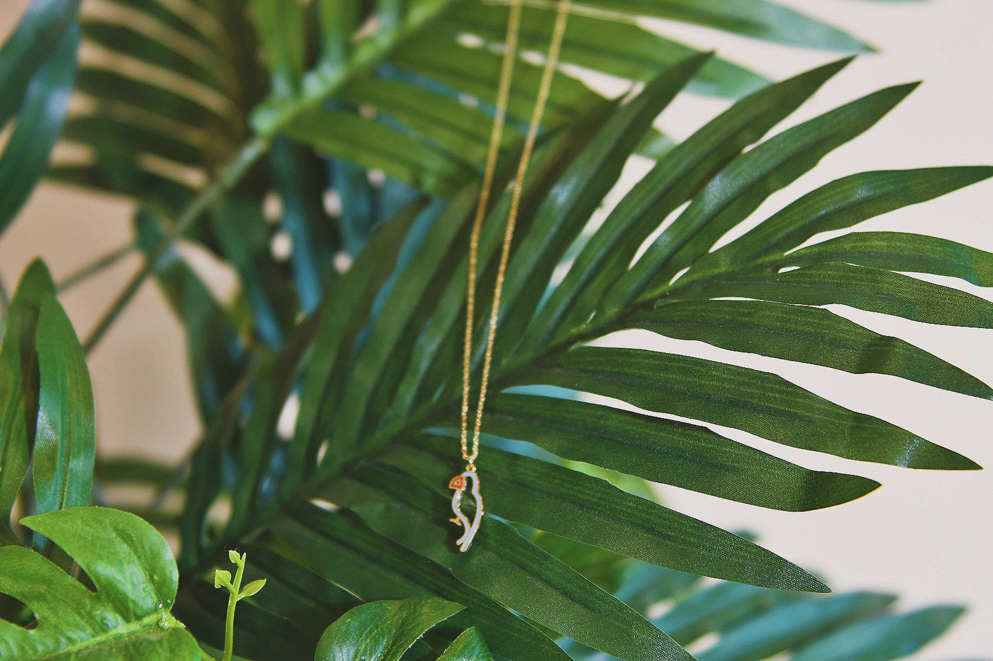 Blue Bird Necklace