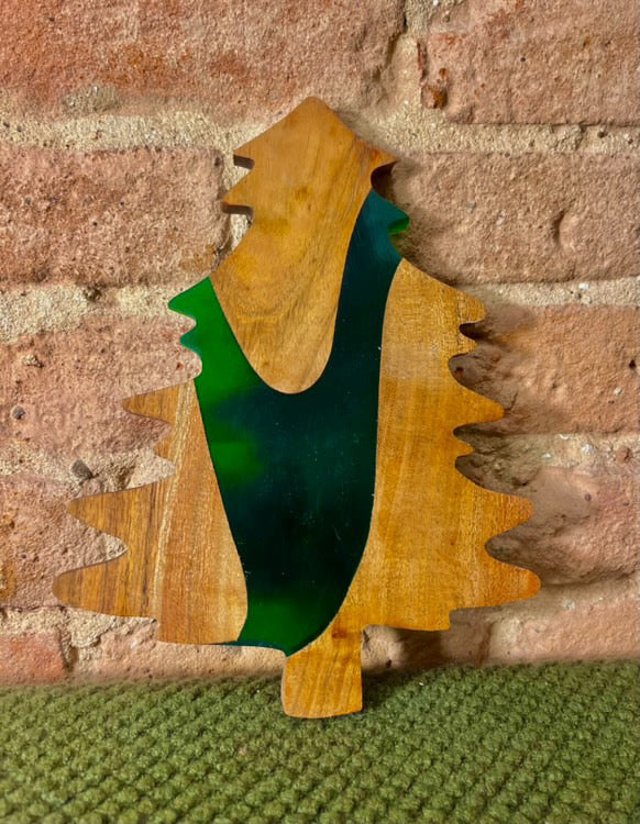 Christmas Tree Wooden Cutting Board