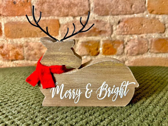 Cuties reindeer sign