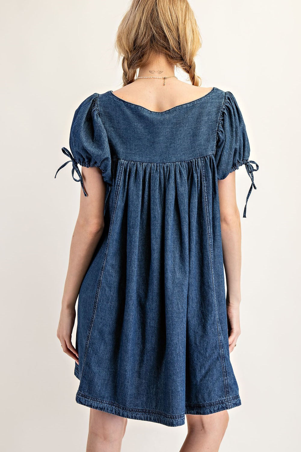 Denim Dreams Mini Dress