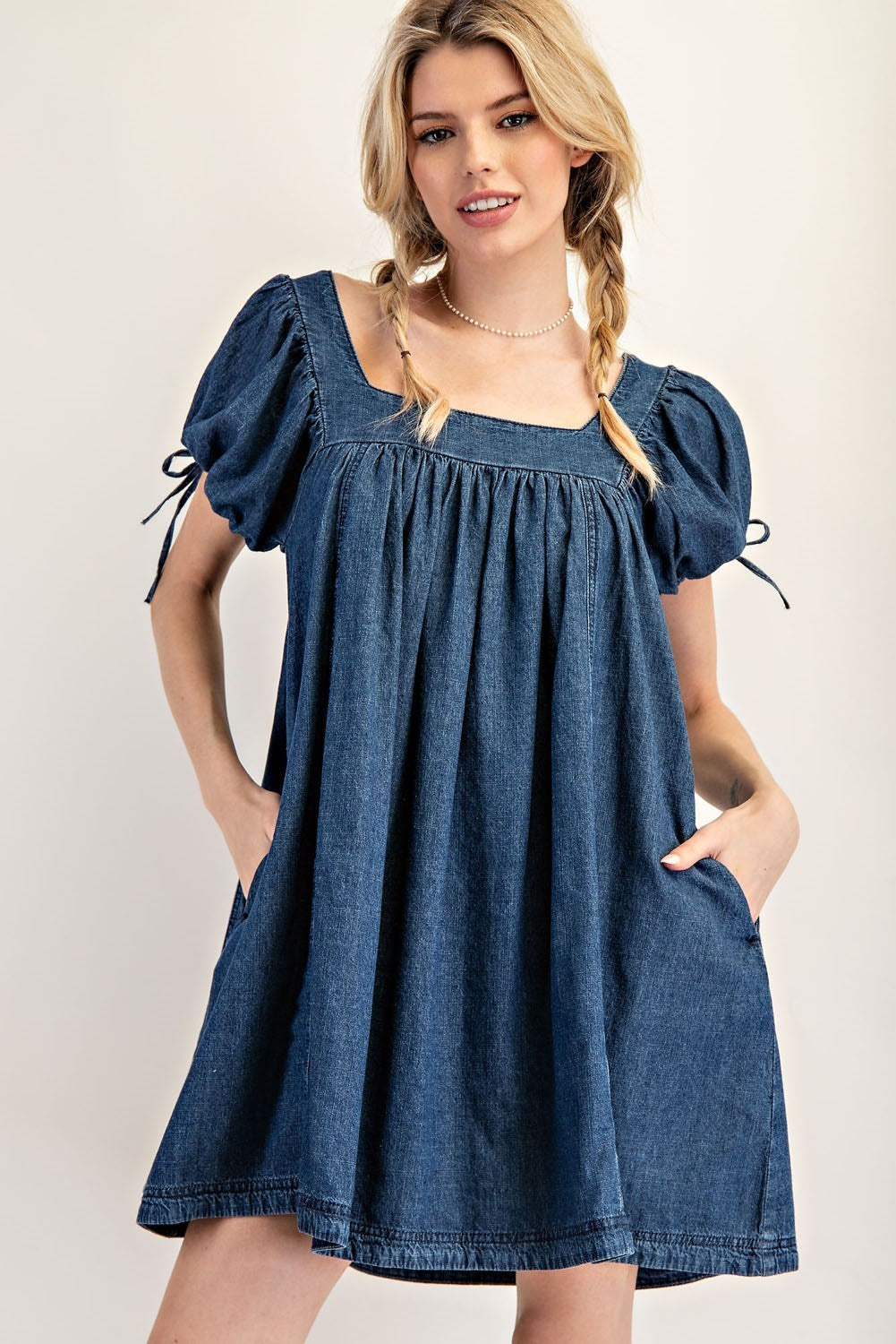 Denim Dreams Mini Dress