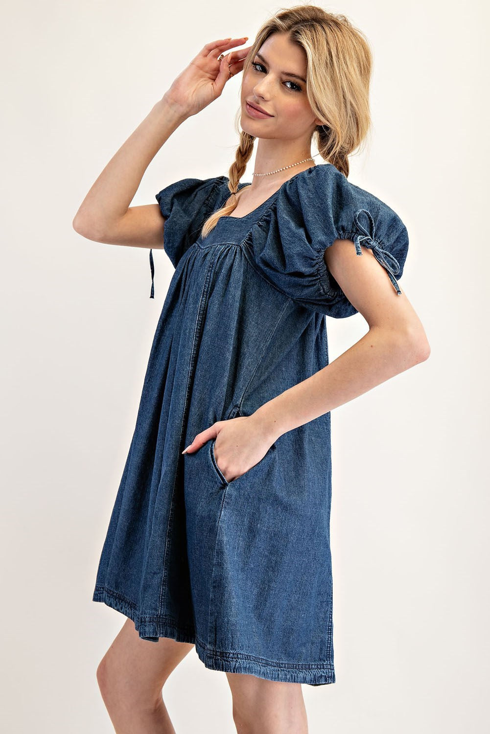 Denim Dreams Mini Dress