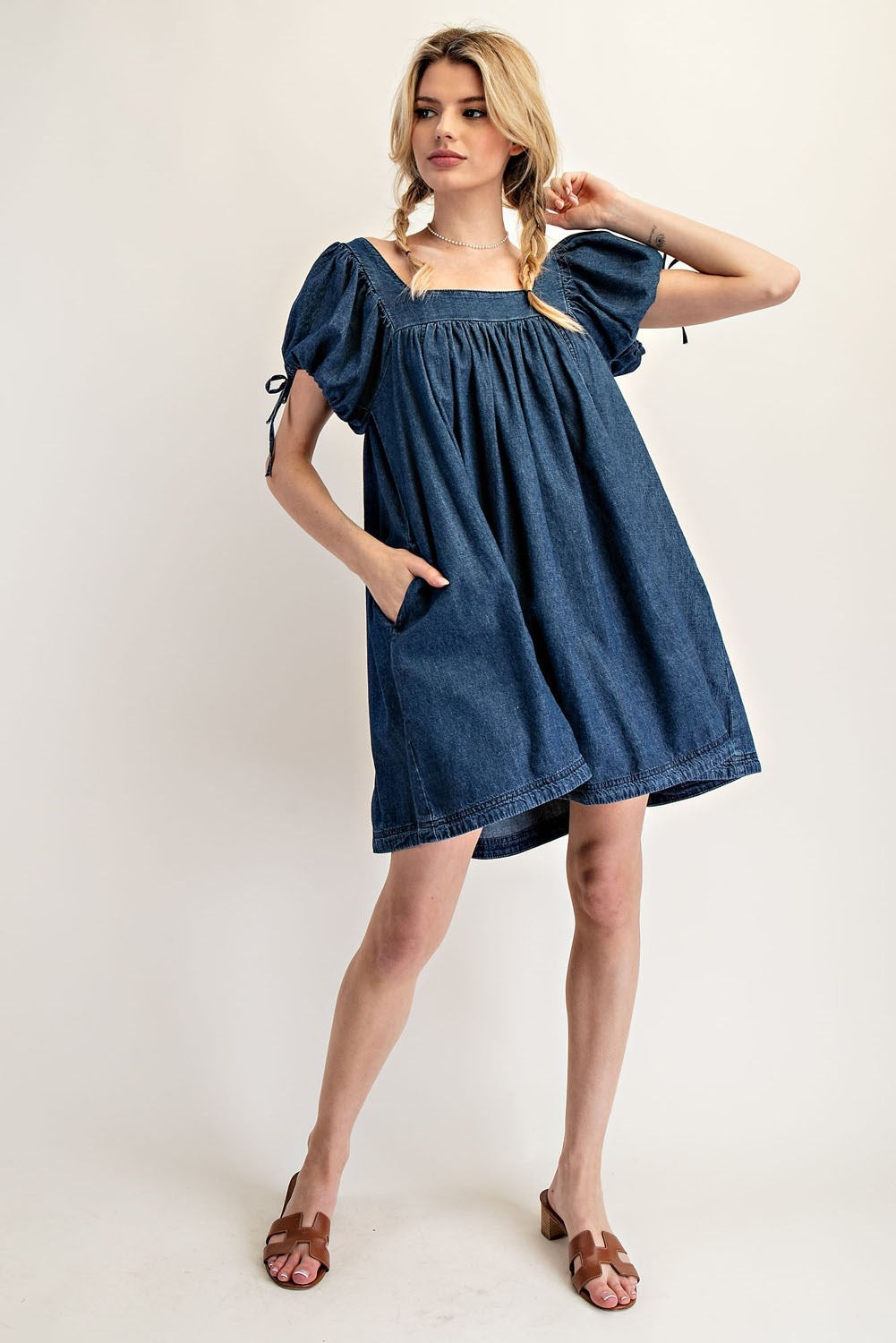 Denim Dreams Mini Dress
