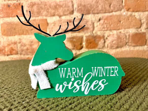 Cuties reindeer sign