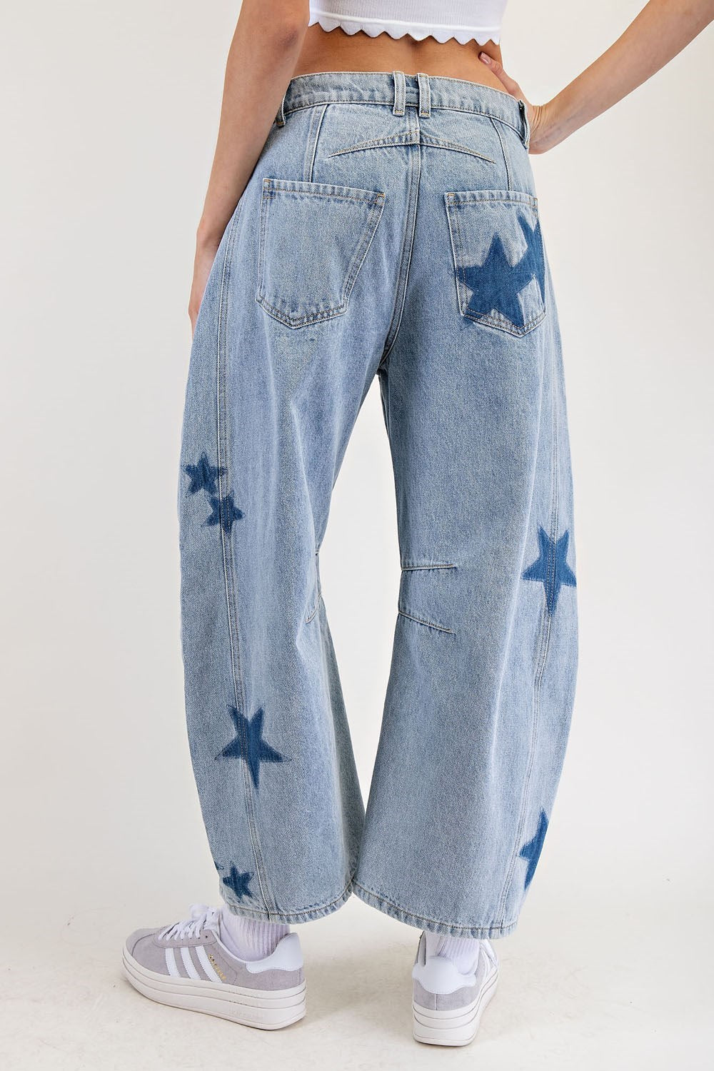 Star Barrel Jeans