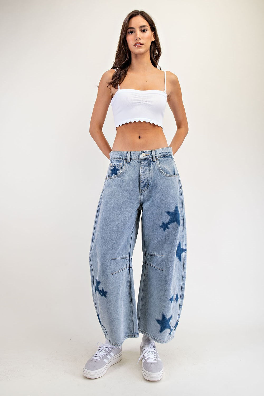 Star Barrel Jeans