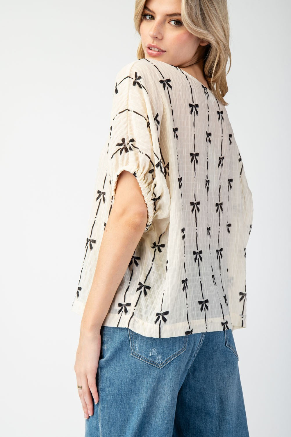 Black Bow Tunic (PLUS)