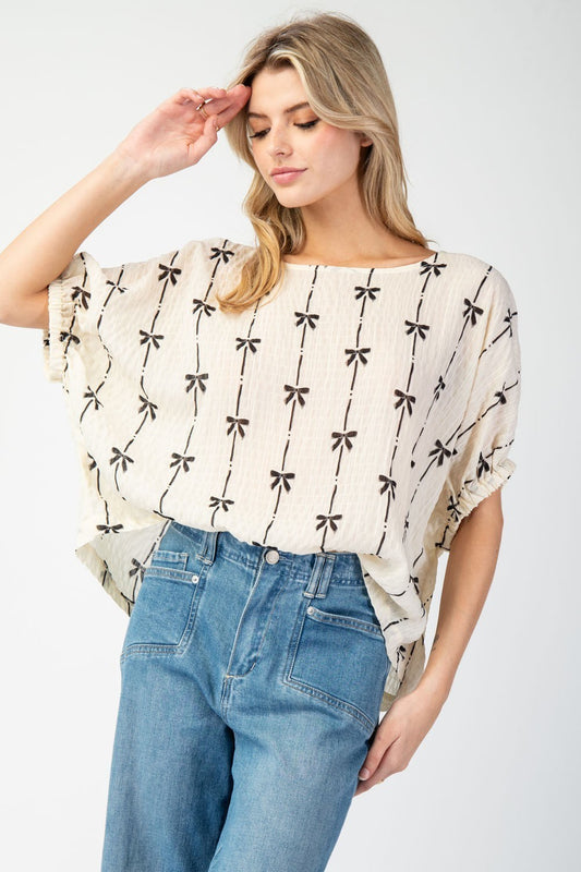 Black Bow Tunic (PLUS)