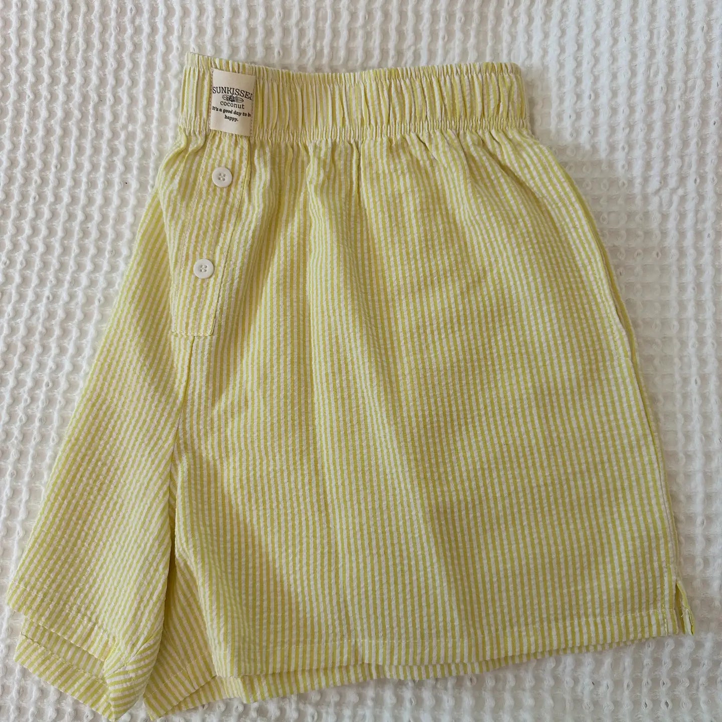 Everyday Boxer Shorts (Yellow Stripes)