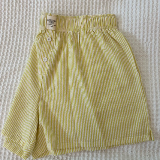 Everyday Boxer Shorts (Yellow Stripes)