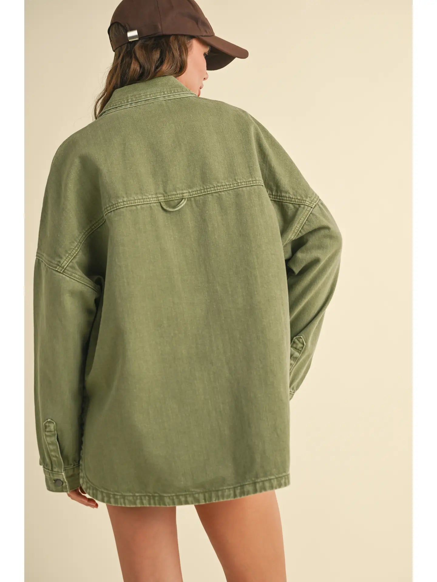 Shelly Denim Button Up