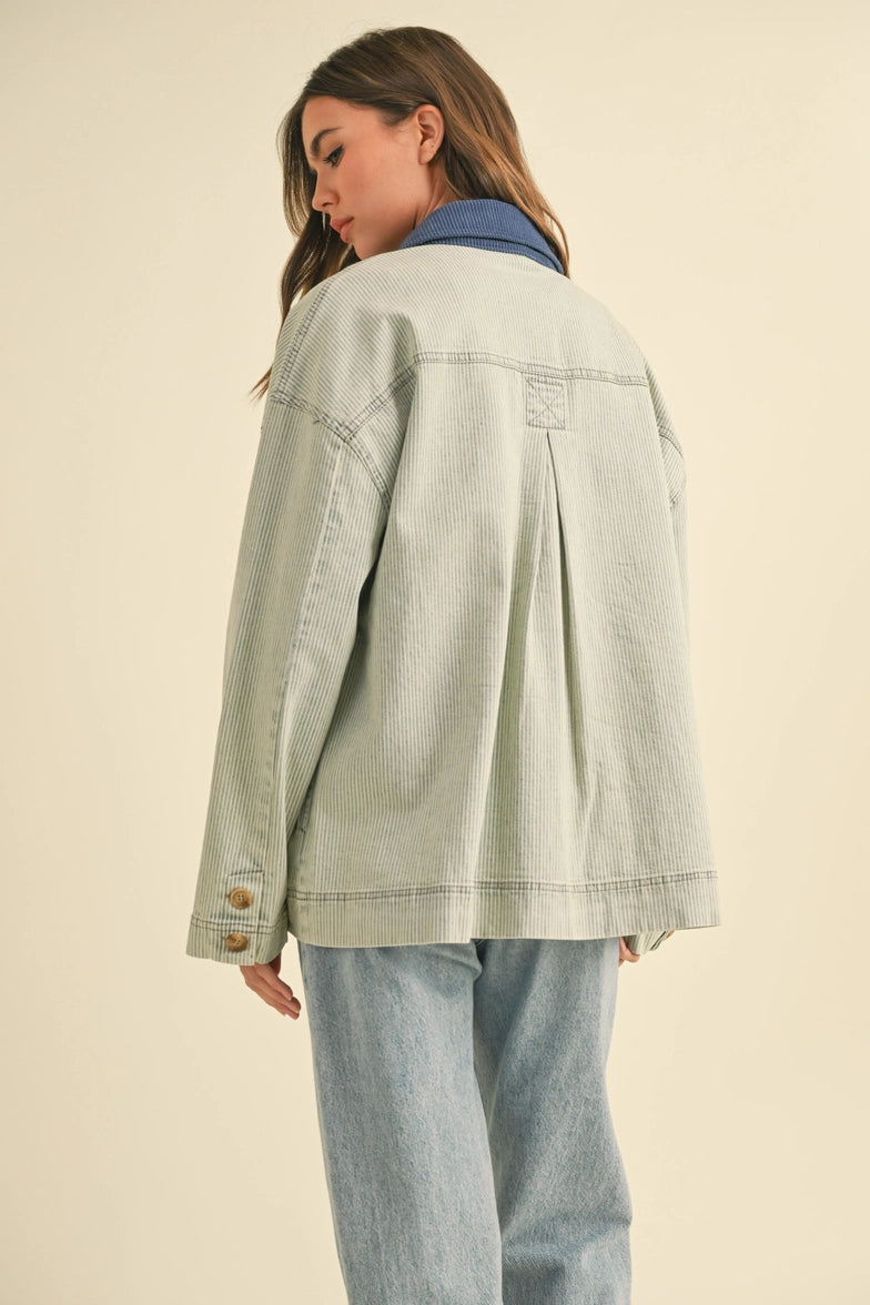 Corduroy Collar Barn Jacket