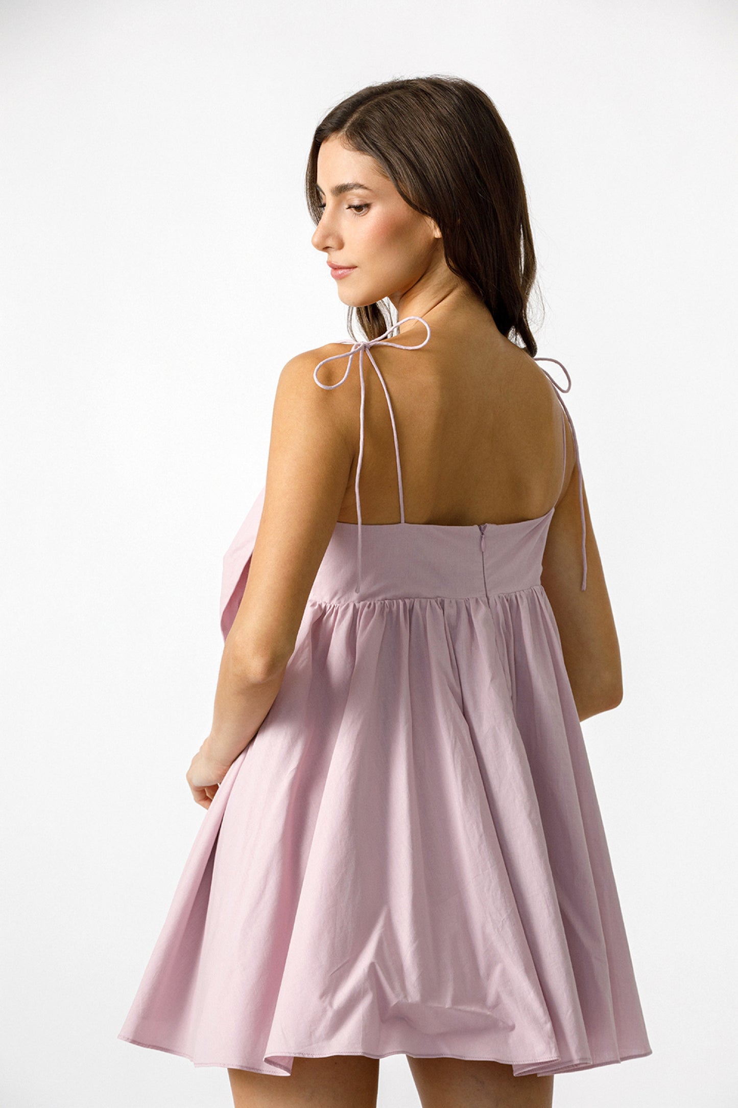 Lavender Baby Bow Dress