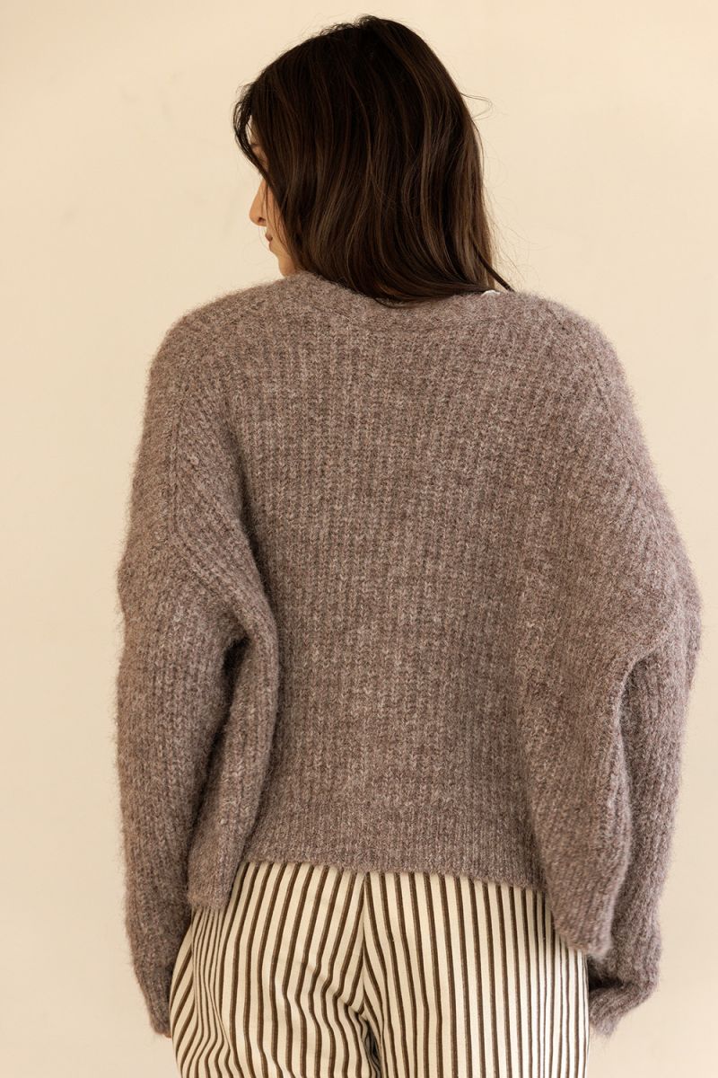 Plum Sweater
