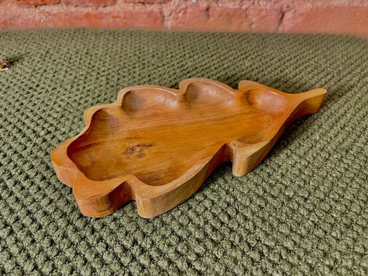 Wooden Leaf Tray