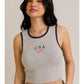 USA Crop Tank
