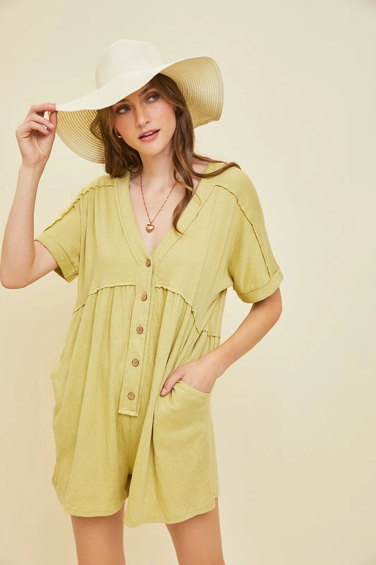 Avocado Romper (Plus)