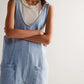 High Roller Denim Jumpsuit