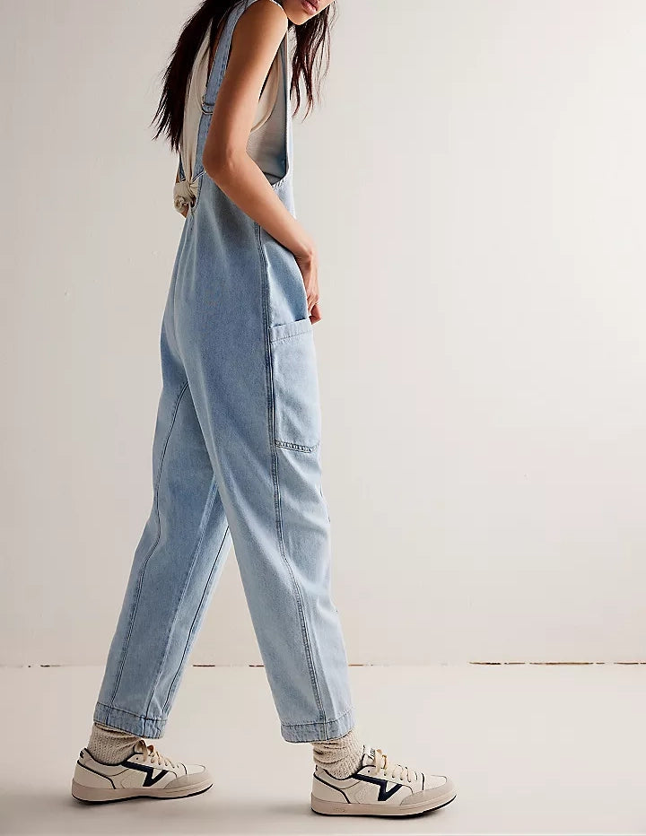 High Roller Denim Jumpsuit