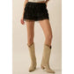 Ruffle Lace Shorties (Black)