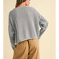 American Flag Knit Sweater (Blue)