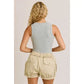 Round Neck Bodysuit (gray)