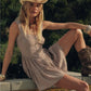 Gingham Fit-and-Flare Romper