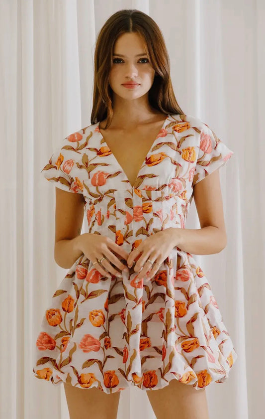 Through The Tulips Dress