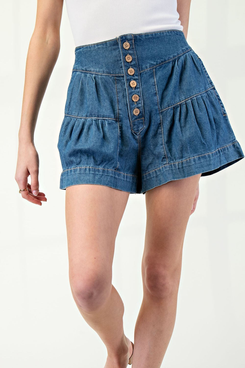Smile a While Shorts