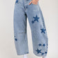 Star Barrel Jeans