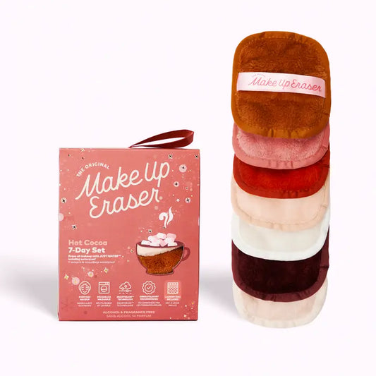 Hot Cocoa 7-Day Makeup Eraser Set