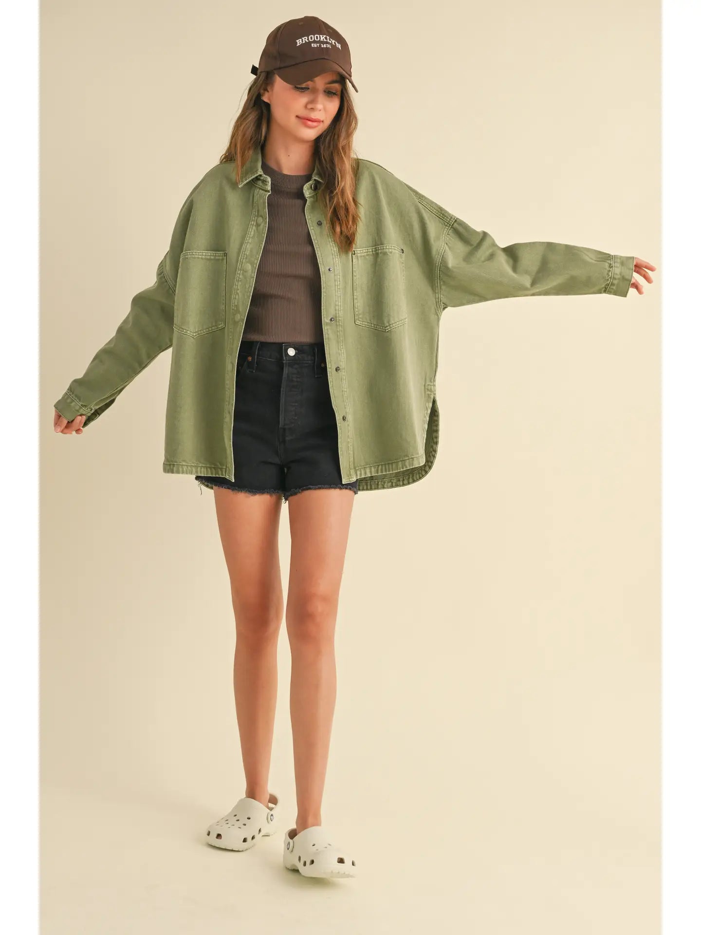 Shelly Denim Button Up