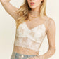 Now And Then Lace Top (beige)