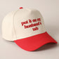 Put It On My Husband's Tab Trucker Cap