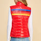 Free Nation Puffer Vest (Red)